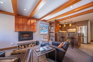 Additional Living Space with Wood Burning Fireplace