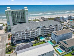 Air view of condo 
