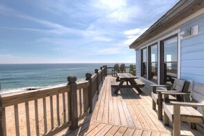 View from outdoor deck