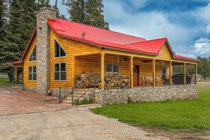 Front/Side View of Home