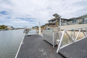 Private jetty and pontoon