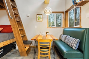 Cozy dining nook
