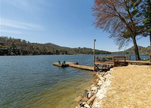 The property features over 150 feet of lake frontage.  A brand new seawall creates a great fishing habit in the late spring and early summer for anglers.