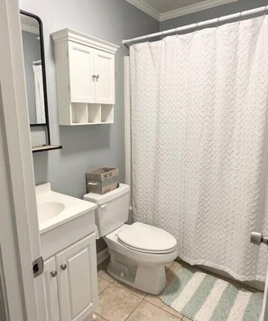 Private primary full bathroom