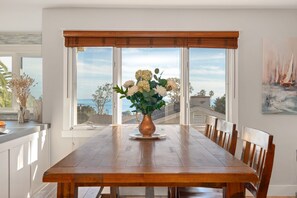 Enjoy dining with a view!