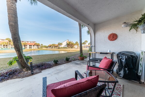 Sunset Paradise At Edgewater is a gem! It offers an expansive patio like no other condo!