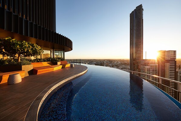 Rooftop pool