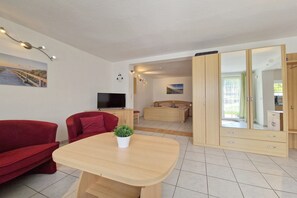 Ferienwohnung Kranich - Wohnbereich