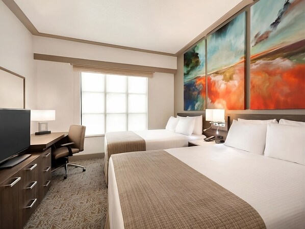 Unit with 2 Queen beds