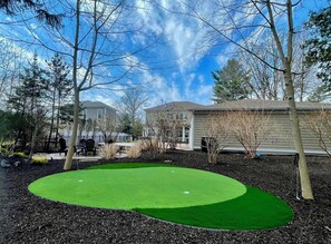 NEW! Putting Green Out Back