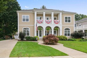 Features two front porches