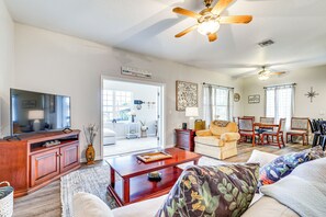 Living Room | Central Air Conditioning & Heating