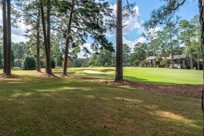 View from the back deck of Pinehurst's course #5