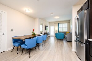 Living Room and Dining Area