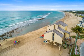 NEAR the beach? We are ON the beach!