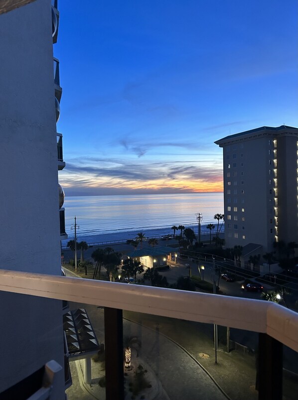 Sunset from Balcony 