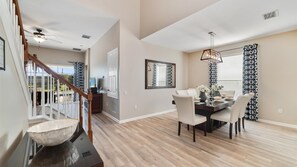 Hallway to dining