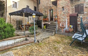 outside