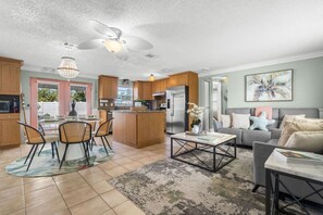 Kitchen/ Livingroom area.