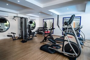Fitnessbereich