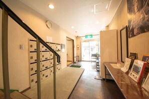 Interior entrance