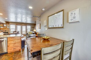 Dining Area | Dishware & Flatware | 1st Floor