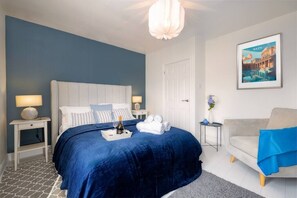 Master Bedroom - King Size Bed.  