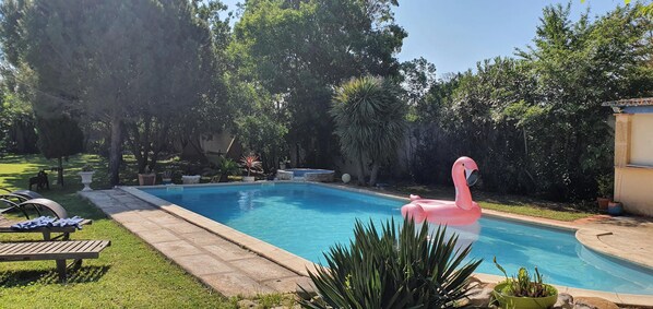Swimming pool view