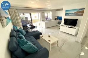 Open plan living room