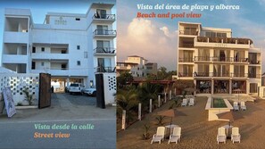 Facade / entrance,Beach,View(from property / room)