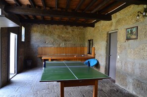 Game room with table tennis, table football and billiards #gameroom