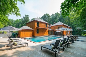 Embrace the luxury of outdoor living with a pool that promises endless relaxation and fun