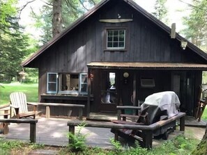 Front of camp
