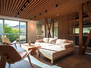 ・[Living room] Gather with your family and friends and enjoy your holidays.