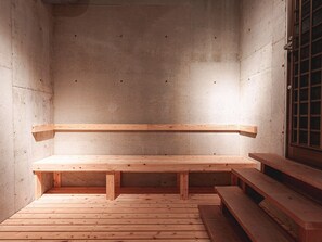 ・[Sauna] A completely private medium temperature sauna. Luxurious time at your own pace