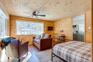Your cozy home base with all the essentials for basecamp to your Rocky Mountain Adventures