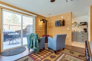 Imagine sitting next to your gas fireplace and having a cup of coffee or watching your favorite show on your Amazon Prime TV
