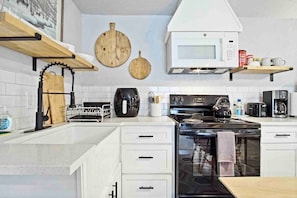 Enjoy cooking in a kitchen where every feature is designed with your convenience in mind.