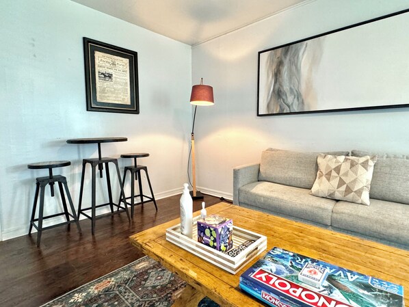 Spacious yet intimate, the living room provides the perfect setting for making lasting memories