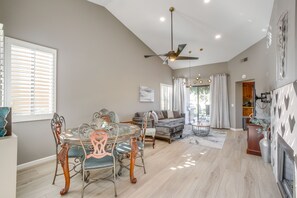 Dining Area & Living Room