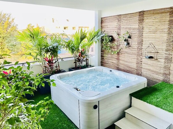 Bubbelpool utomhus