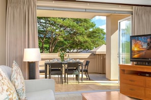 Catch island breezes and stunning greenery from your private spot.