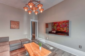 Wall-Mounted 60" Smart TV with Netflix and Amazon Prime