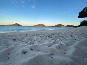 Photo taken just at the end of the street! The western end of Shoal Bay