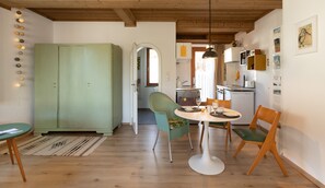 Studio 40 qm mit 1 Zimmer für maximal 2 Personen und Terrasse-Blick nach Nordost