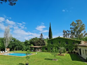 Garden and pool (spring)