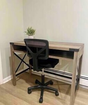Dedicated workspace! 
