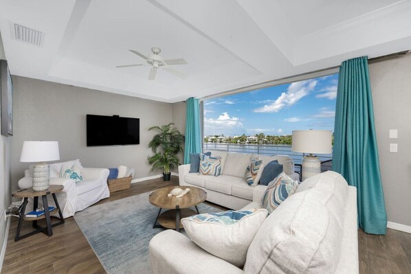 Living Room with Balcony