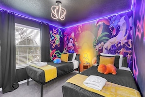 Drift off to sleep in this Pokemon inspired bedroom!
