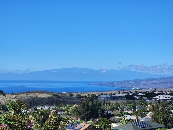 Incredible views, including of Maui, our neighbor island.